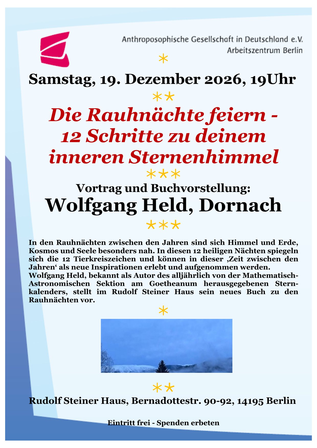 Die Rauhnächte feiern – 12 Schritte zu deinem inneren Sternenhimmel 🗓