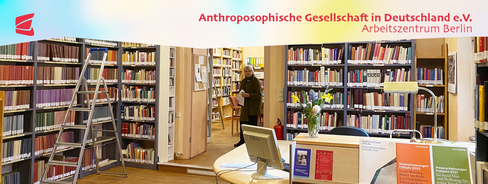 Anthroposophische Gesellschaft in Deutschland e.V., Arbeitszentrum Berlin – die Bibliothek im Rudolf Steiner Haus