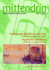 Titelseite der mittendrin April–Juni 2013