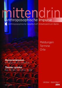 Titelseite der mittendrin Oktober–Dezember 2014