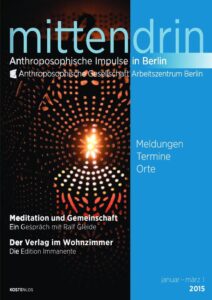 Titelseite der mittendrin Januar–März 2015
