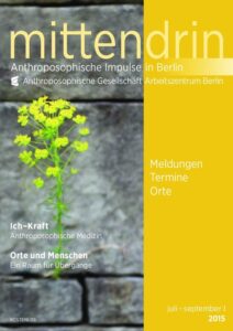 Titelseite der mittendrin Juli–September 2015