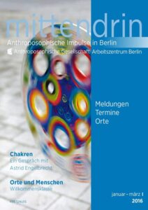 Titelseite der mittendrin Januar–März 2016