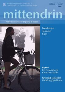 Titelseite der mittendrin Januar–März 2017