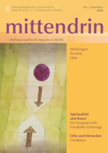 Titelseite der mittendrin Juli–September 2018