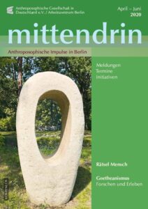 Titelseite der mittendrin April–Juni 2020