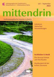 Titelseite der mittendrin Juli–September 2022