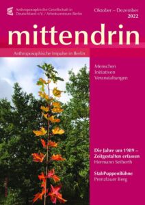 Titelseite der mittendrin Oktober–Dezember 2022
