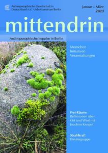 Titelseite der mittendrin Januar–März 2023