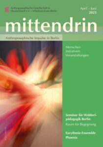 Titelseite der mittendrin April–Juni 2023