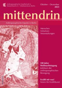 Titelseite der mittendrin Oktober–Dezember 2023