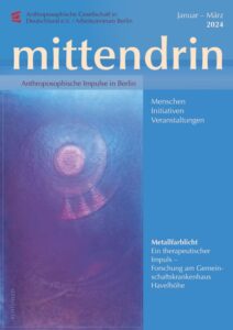 Titelseite der mittendrin Januar–März 2024