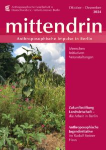 Titelseite der mittendrin Oktober–Dezember 2024