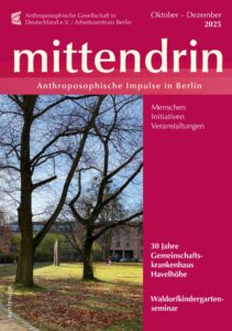 Titelseite der mittendrin Oktober–Dezember 2025