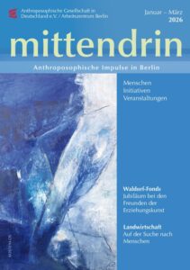 Titelseite der mittendrin Januar–März 2026